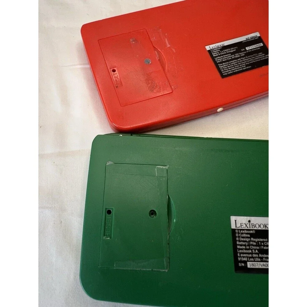 Electronic Lexibook Scrabble Dictionary Handheld 2x, Working, Read Below